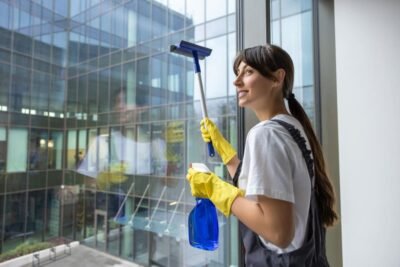 Terceirização de limpeza em condomínios